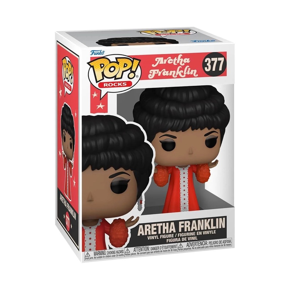 Funko Pop #377 Aretha Franklin Figure